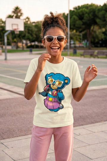 Camiseta Infantil DJ Bear Boss Life - foto alternativa