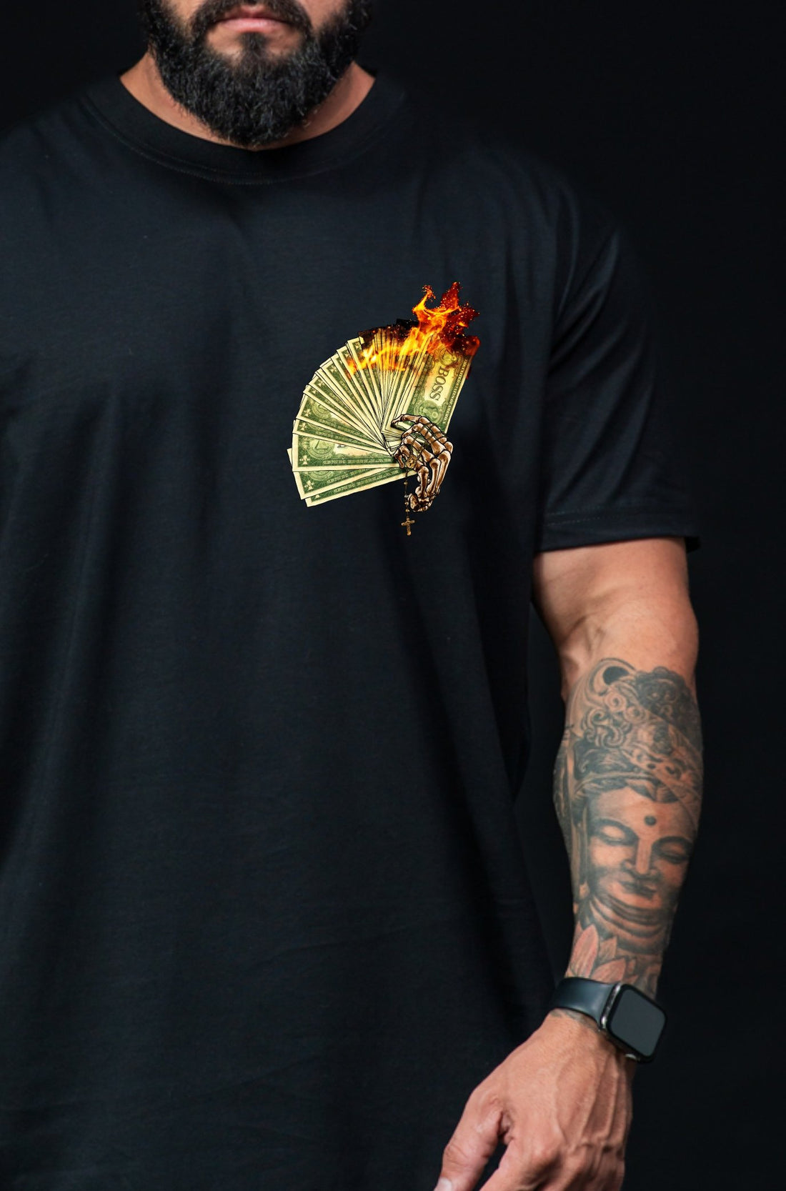 Camiseta Dollar Fire Bl Small
