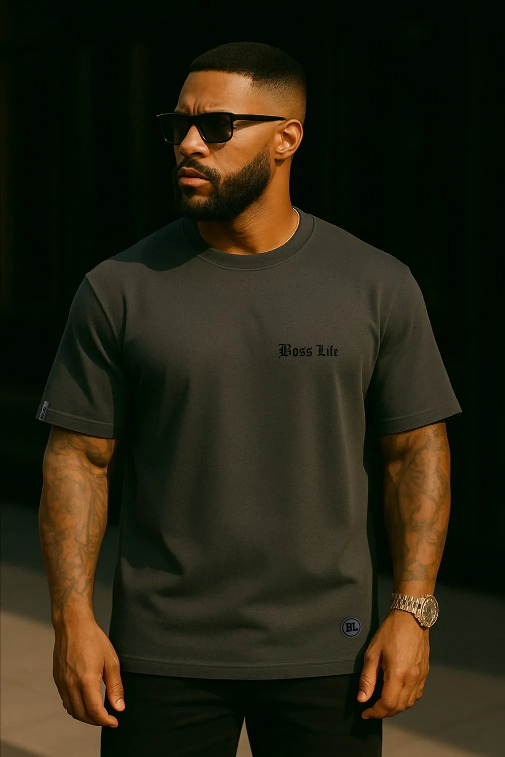 Camiseta Graffiti Boss Frente e Costas