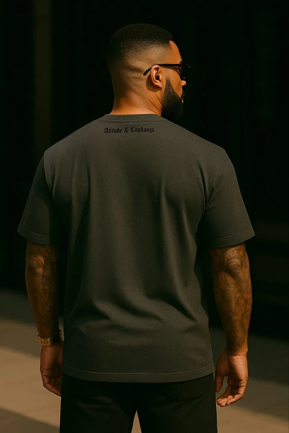 Camiseta Graffiti Boss Frente e Costas