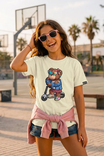 Camiseta Scooter Bear Boss Life
