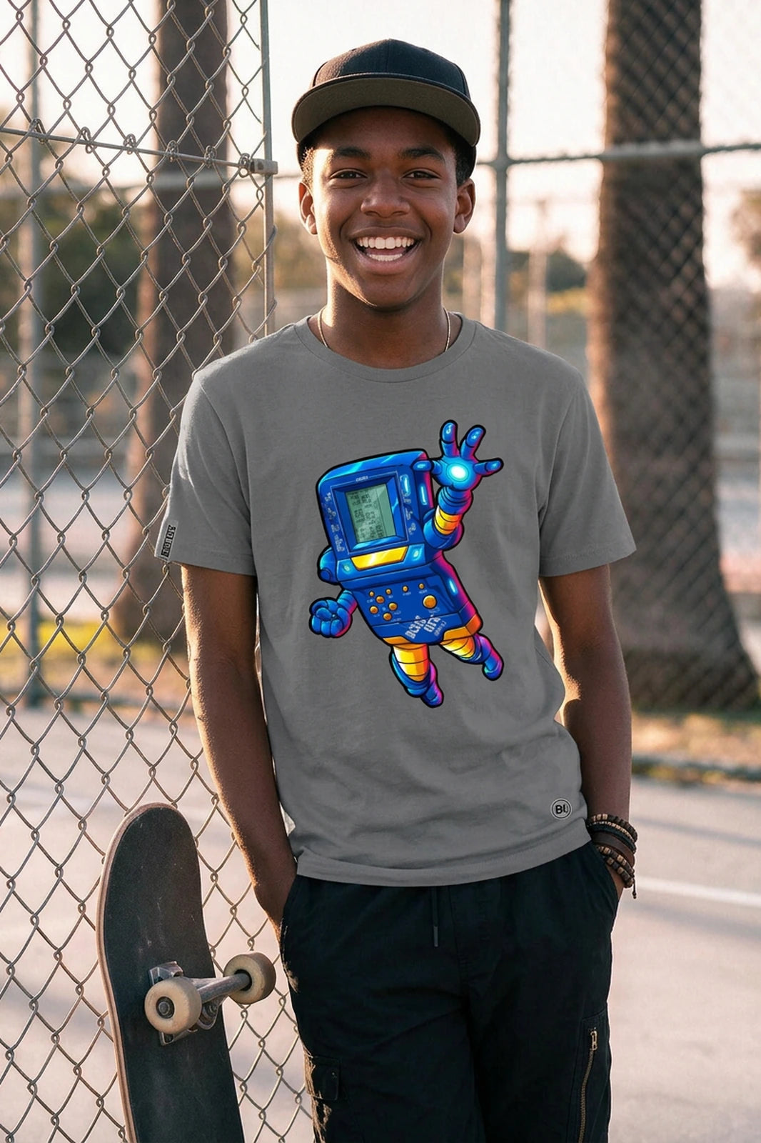 Camiseta Infantil Game Bot Boss Life - foto alternativa