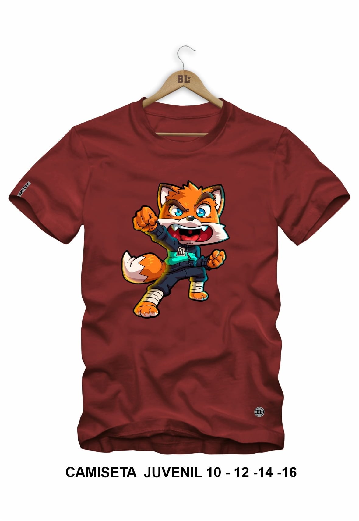 Camiseta Juvenil Shinobi Fox