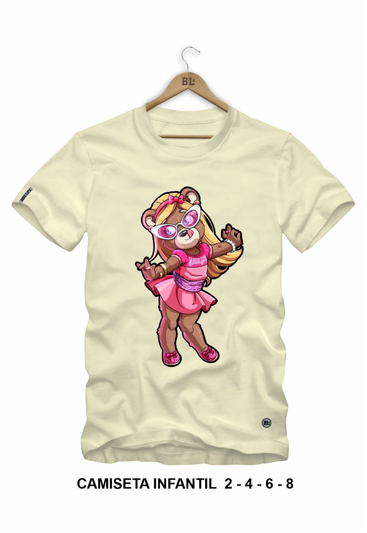Camiseta Infantil Bear Doll