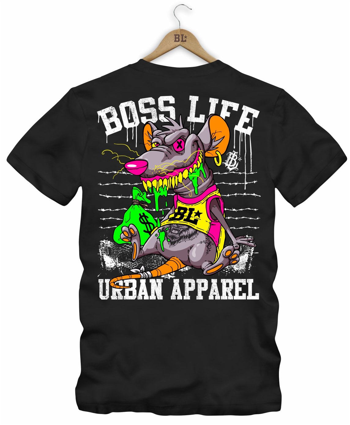Camiseta Bl Dark Shine Rat