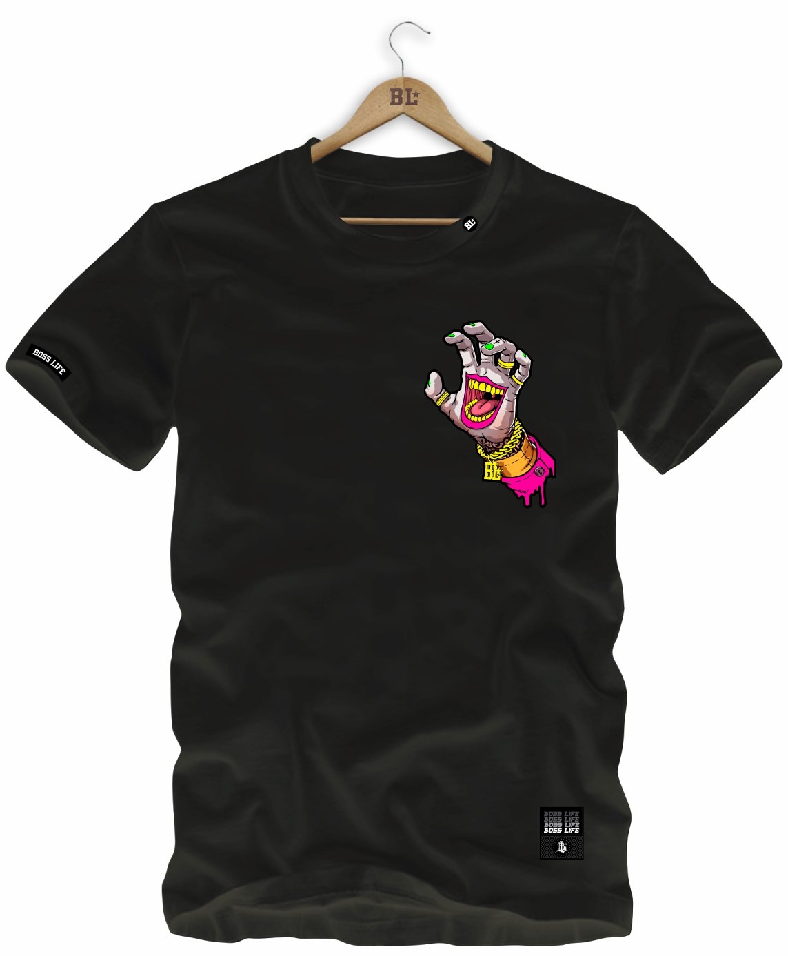 Camiseta Bl Dark Shine Joker Hand 