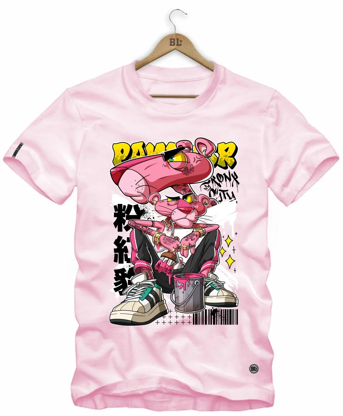 Camiseta Boss Life Pink Panther