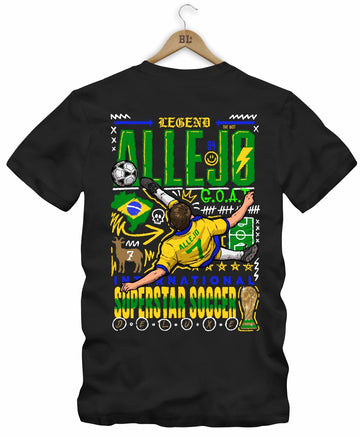 Camiseta Legends Superstar Soccer Frente e Costas