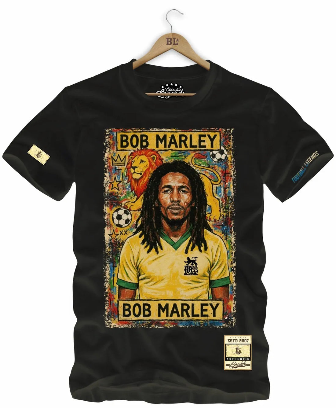 Camiseta Legends Bob Lion