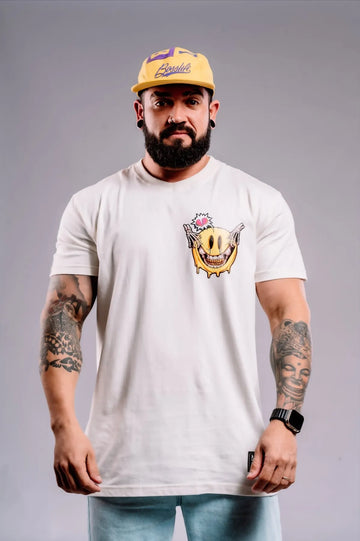 Camiseta Smile Skull BL Small