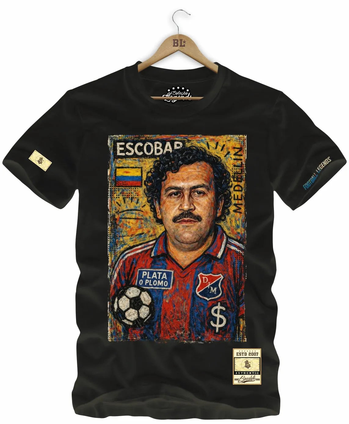Camiseta Legends Plata o Plomo