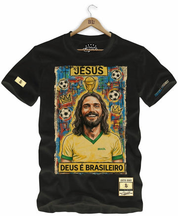 Camiseta Legends Deus é Brasileiro