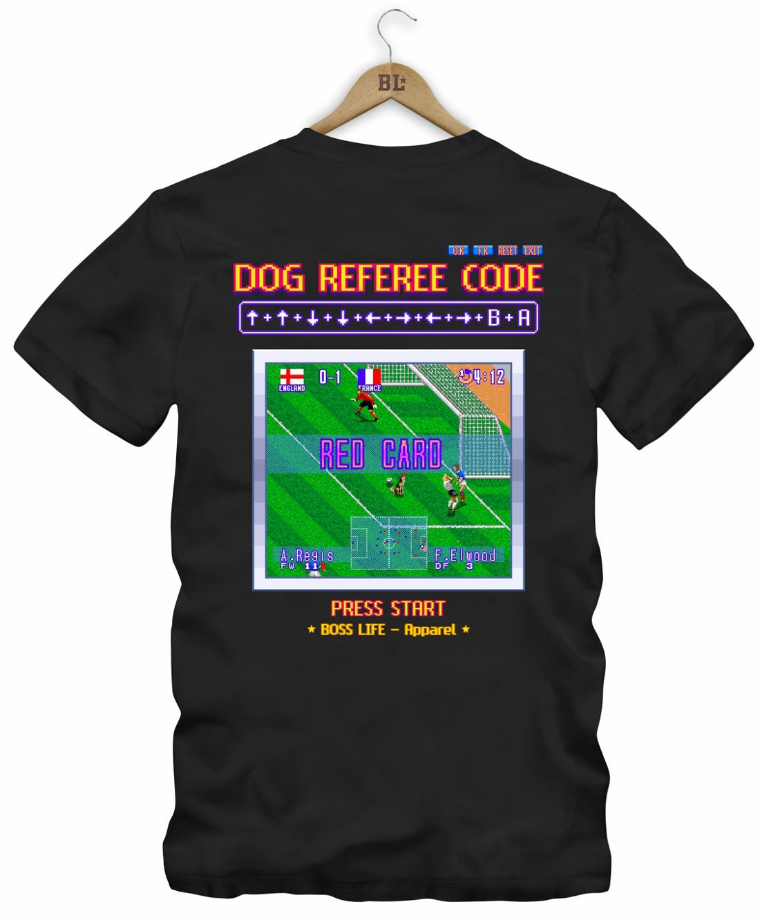 Camiseta Legends Juiz Cachorro Frente e Costas