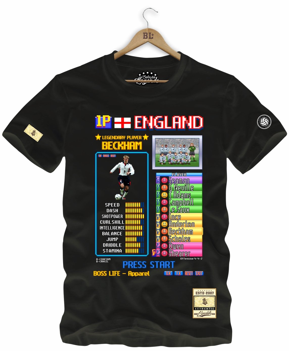 Camiseta Legends Card DB7