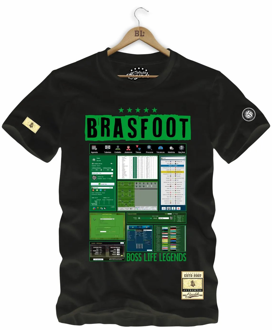 Camiseta Legends Brasfoot Manager