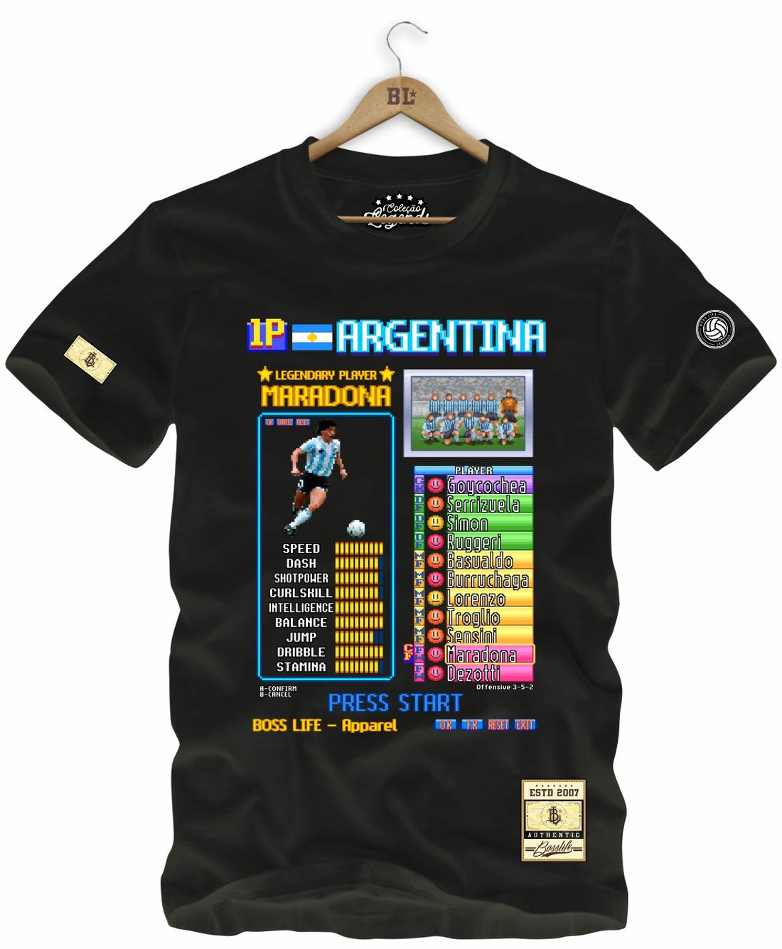 Camiseta Legends Card El Diez
