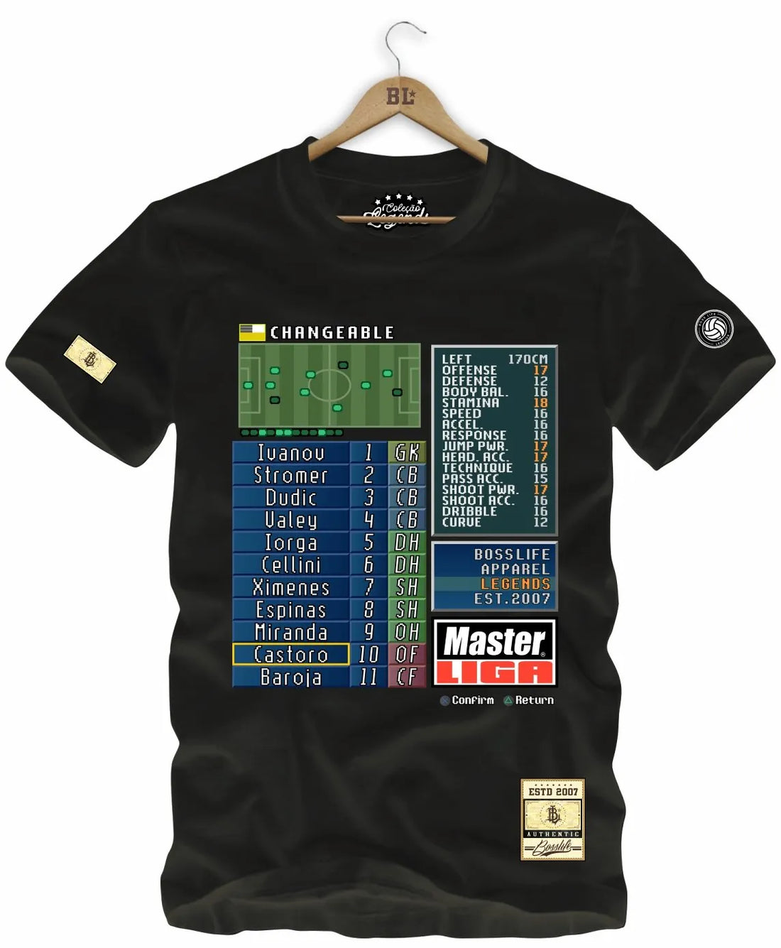 Camiseta Legends Master Liga