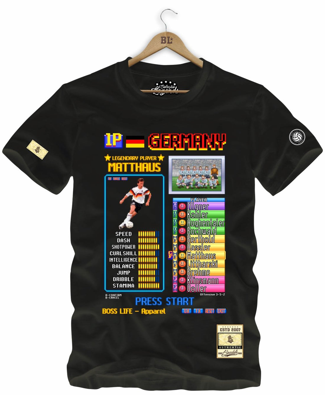 Camiseta Legends Card Matthaus