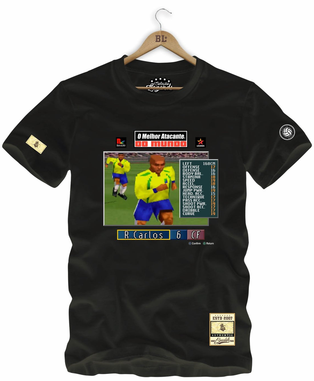 Camiseta Legends R. Carlos
