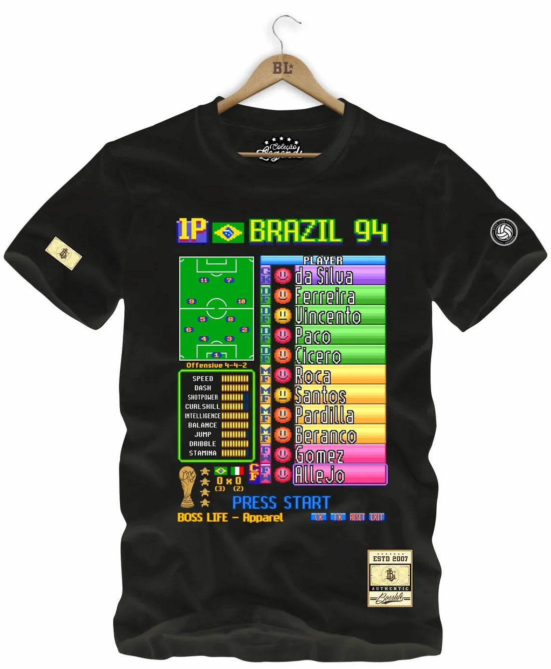 Camiseta Legends Brasil 94