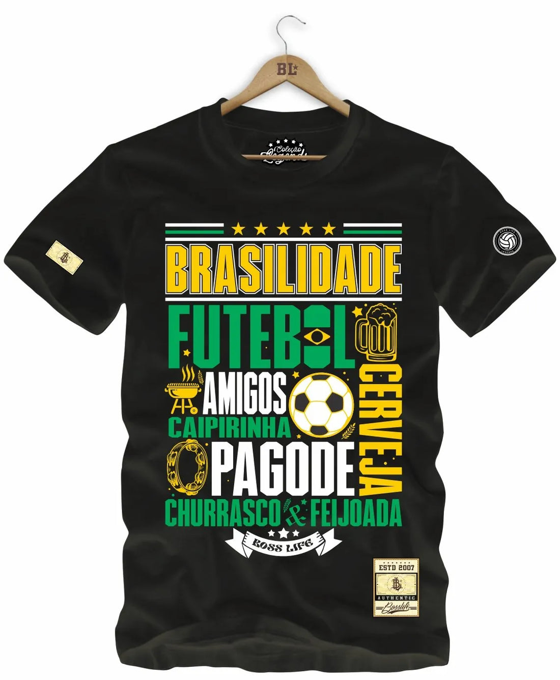 Camiseta Legends Brasilidade