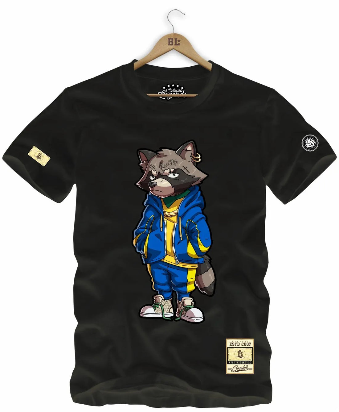 Camiseta Legends Guaxinim Street