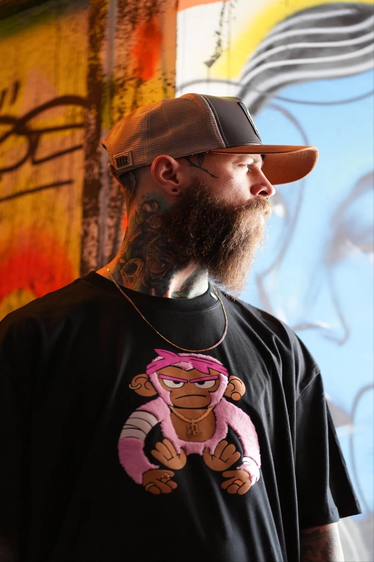 Camiseta Touch Pink Monkey