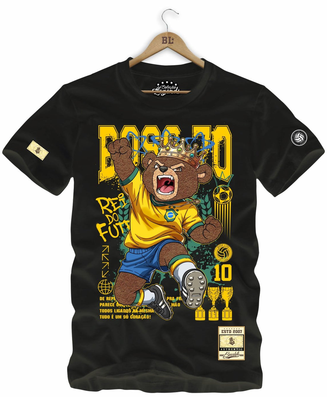 Camiseta Legends Rei do Futebol