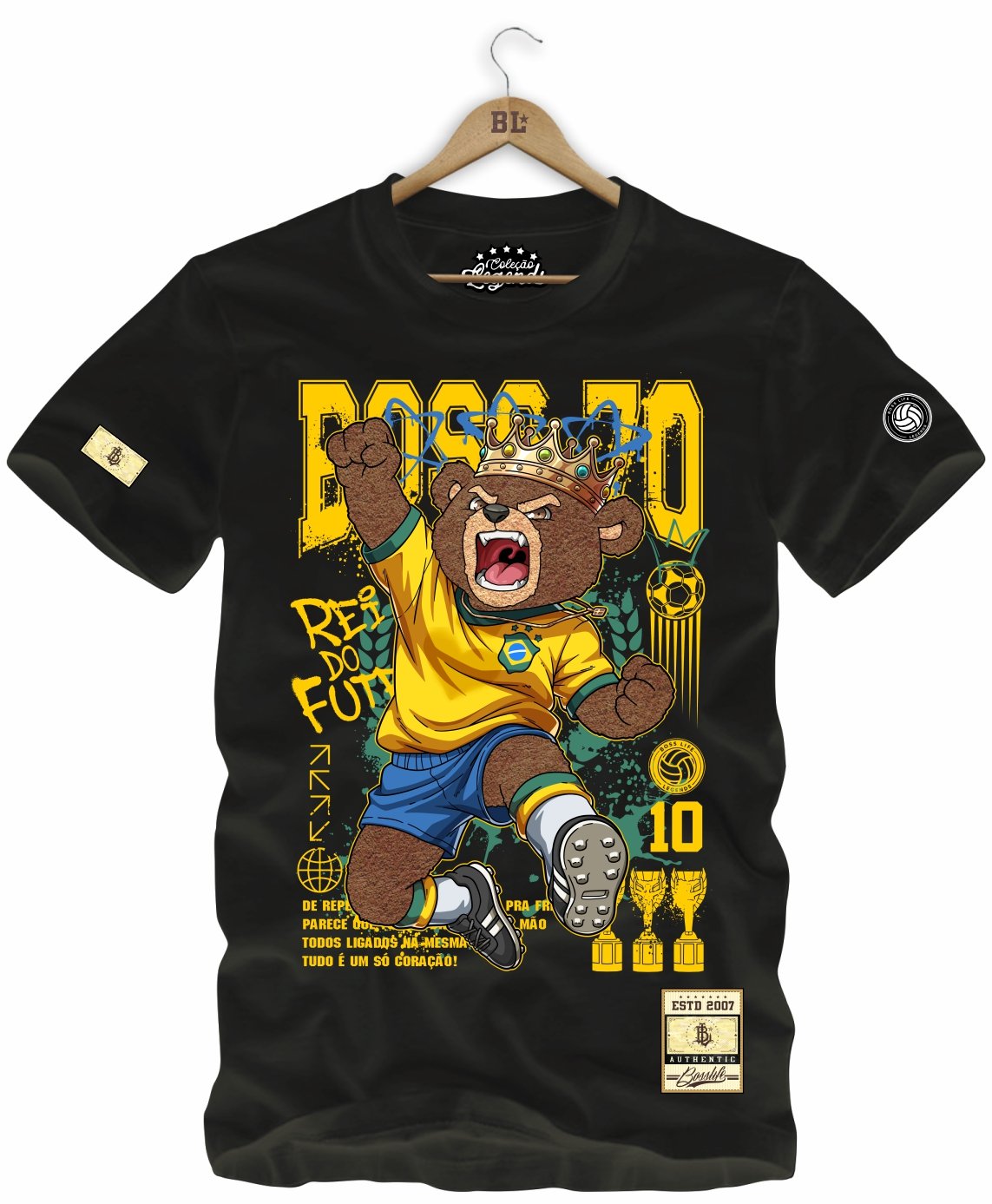 Camiseta Legends Rei do Futebol