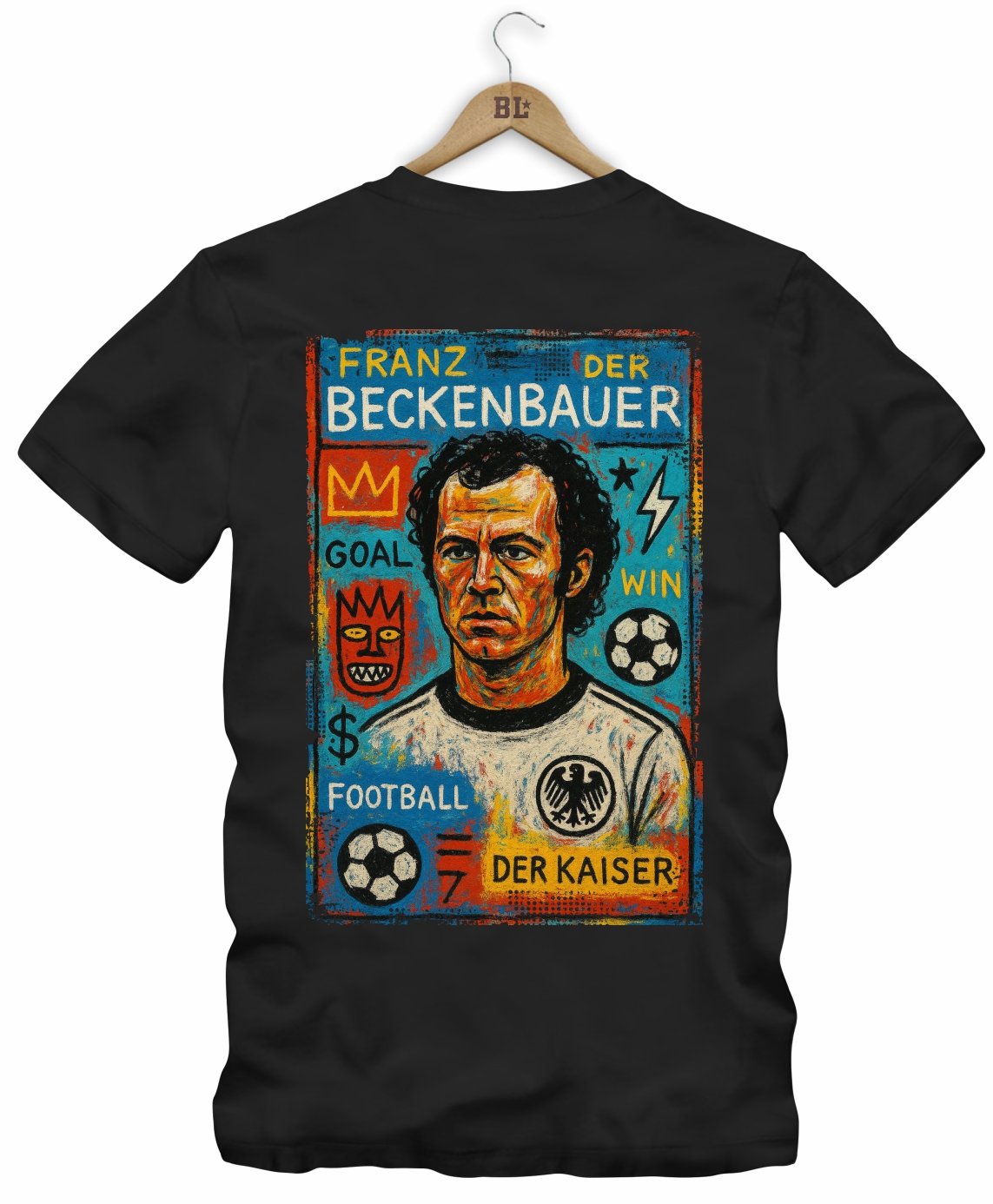 Camiseta Legends The Kaiser Frente e costas