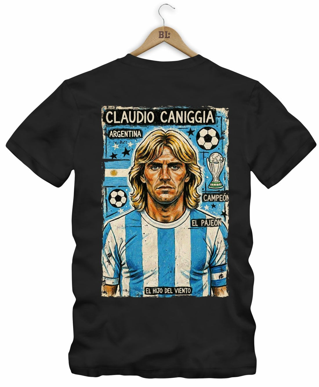 Camiseta Legends El Pájaro Frente e Costas