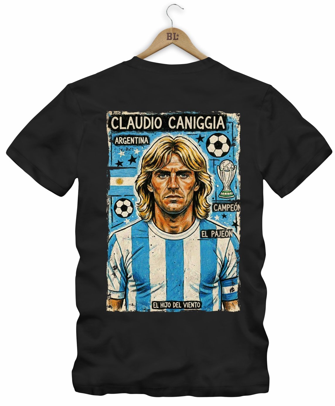 Camiseta Legends El Pájaro Frente e Costas