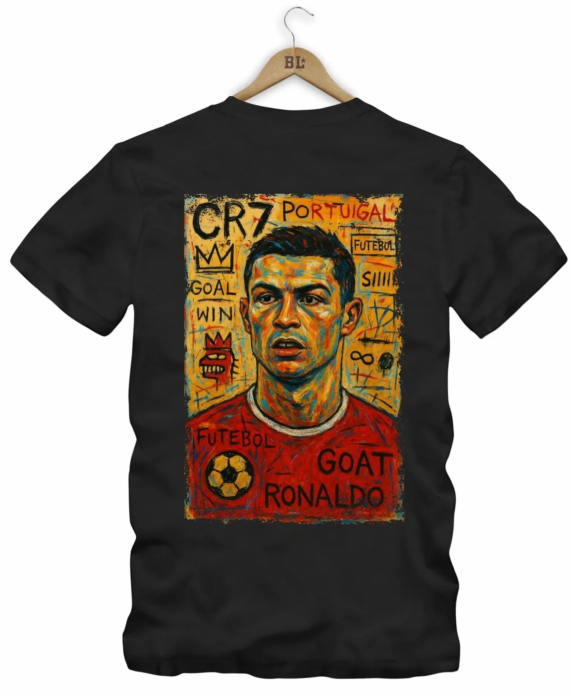 Camiseta Legends Cristiano Frente e Costas