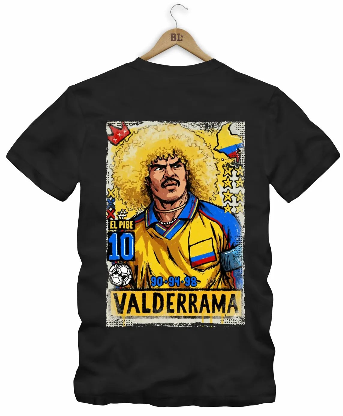Camiseta Legends El Pibe Frente e Costas