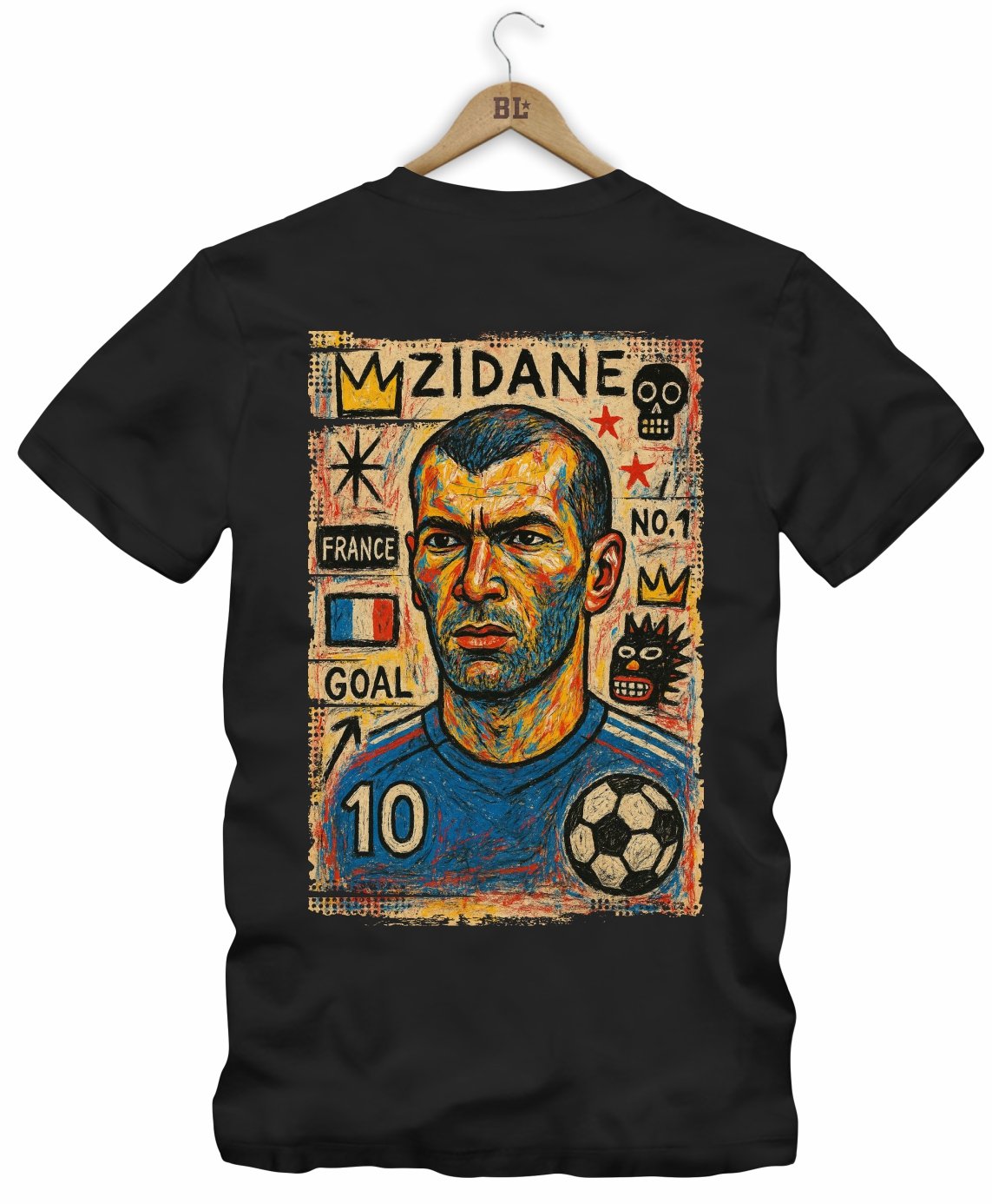 Camiseta Legends Le Roi Frente e Costas