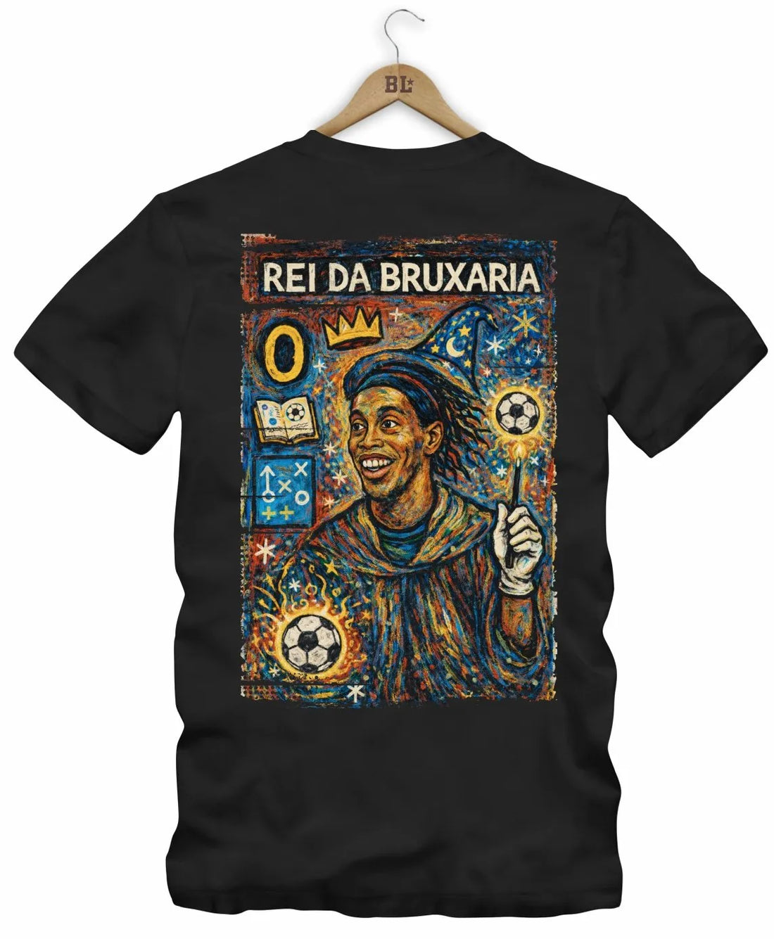 Camiseta Legends O Bruxo Frente e costas