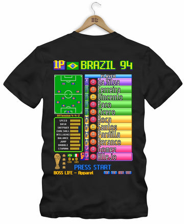 Camiseta Legends Brasil 94 Frente e Costas