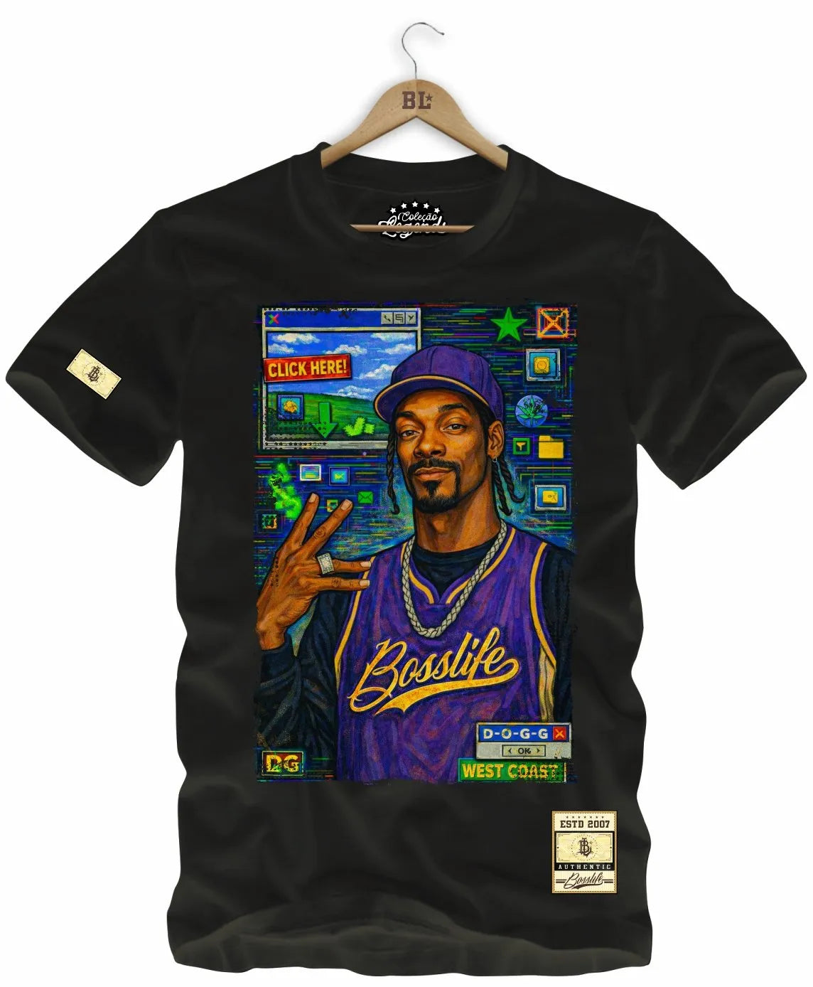 Camiseta Legends Snoop Style