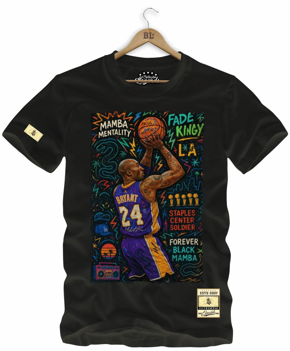 Camiseta Legends Black Mamba
