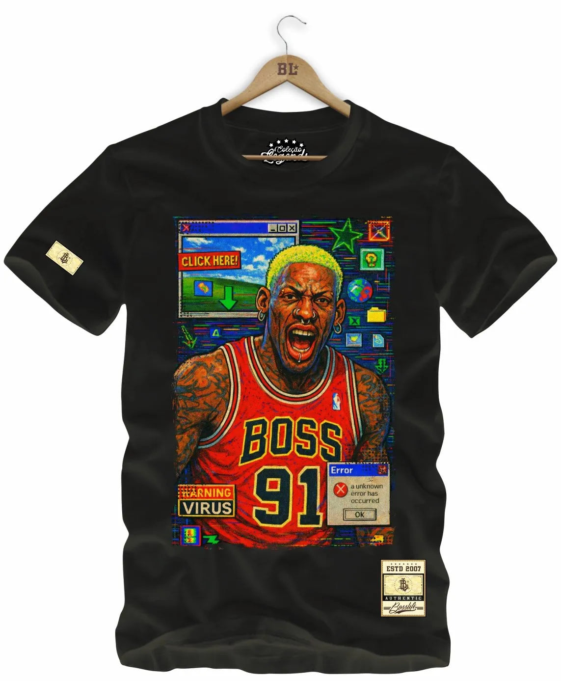 Camiseta Legends The Worm
