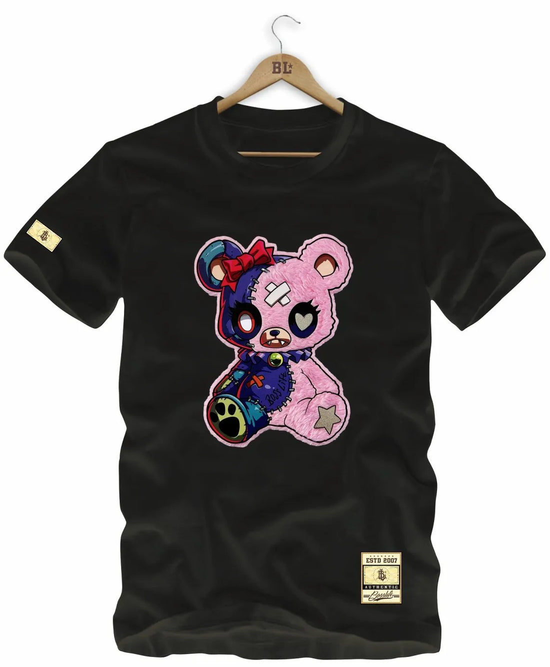 Camiseta Boss Life Touch Pink Bear