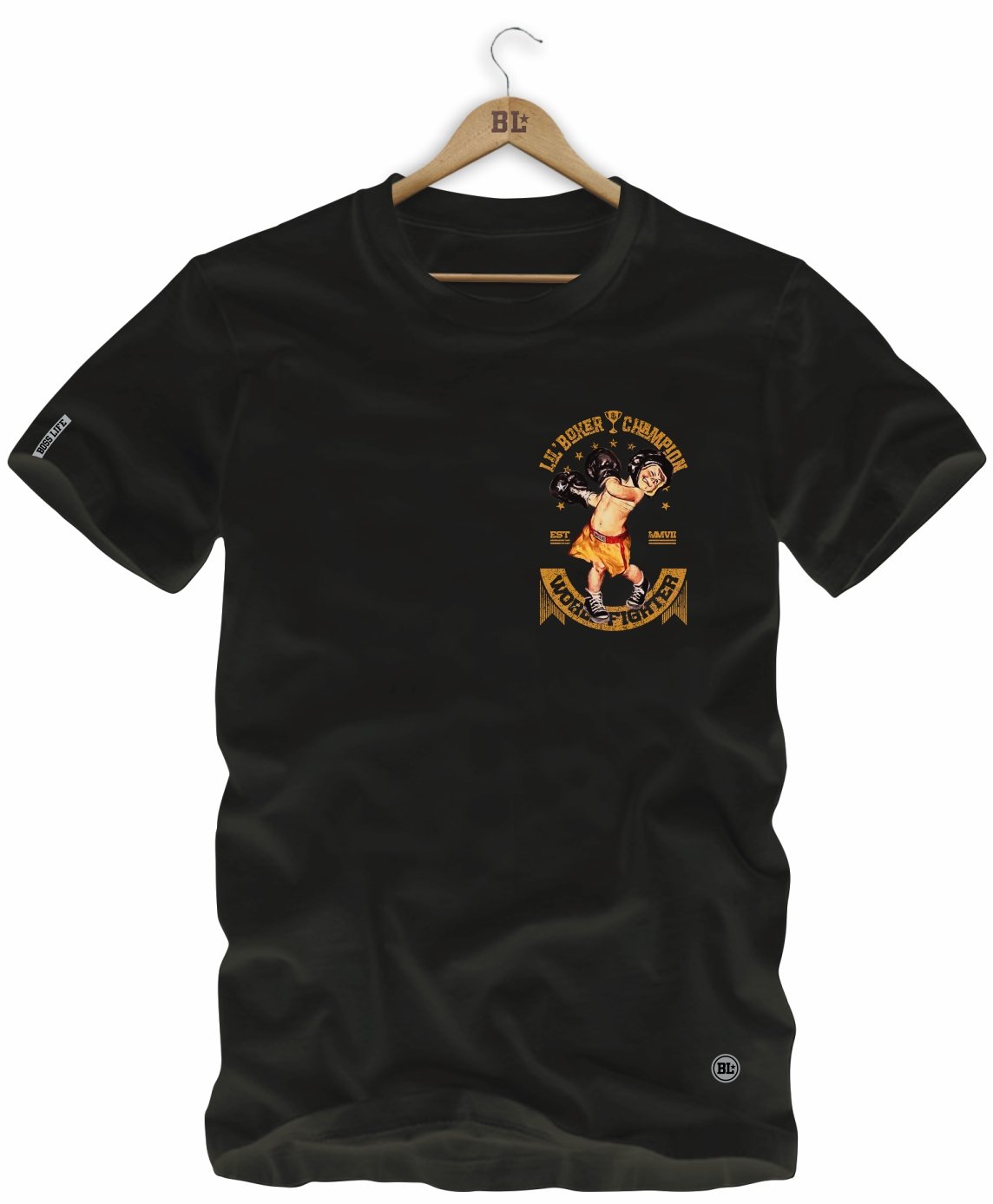 Camiseta Champion Boxing Frente e Costas