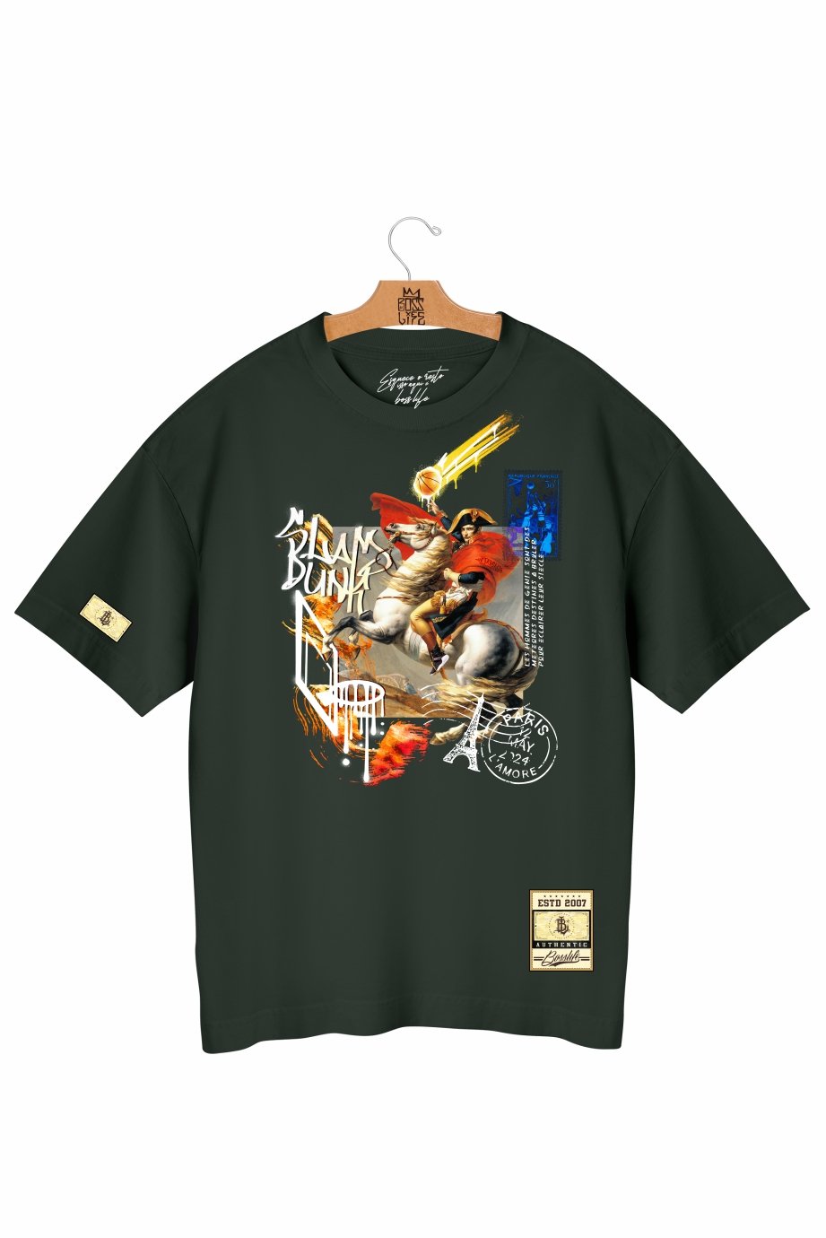 Camiseta Oversized Imperial Graffiti