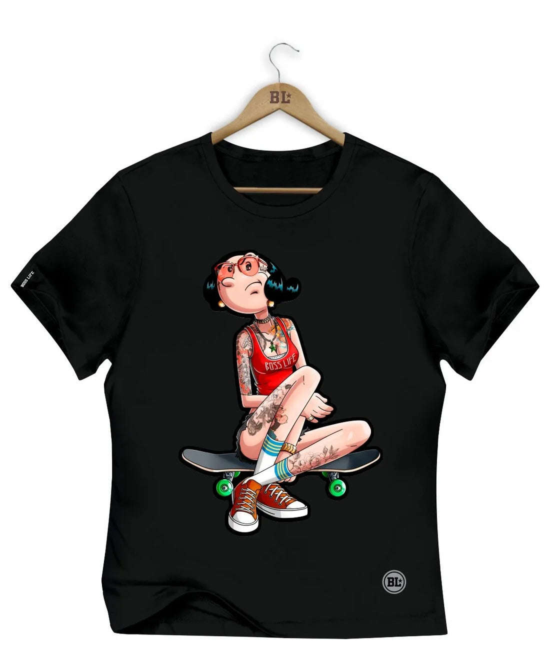 Camiseta Baby Look Olívia 