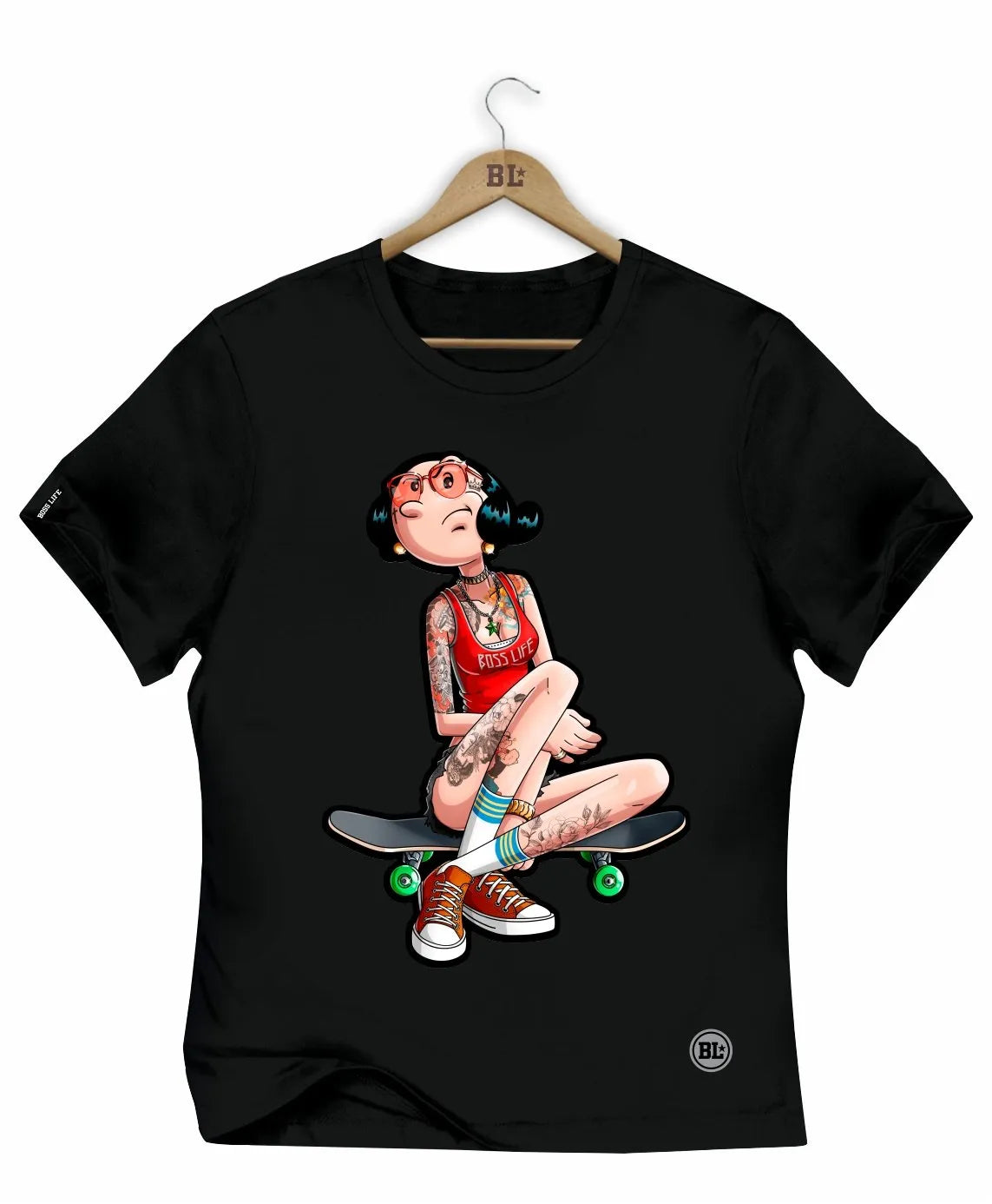 Camiseta Baby Look Olívia 