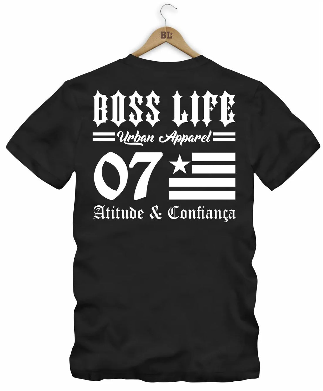 Camiseta Atitude e Confiança Frente e Costas