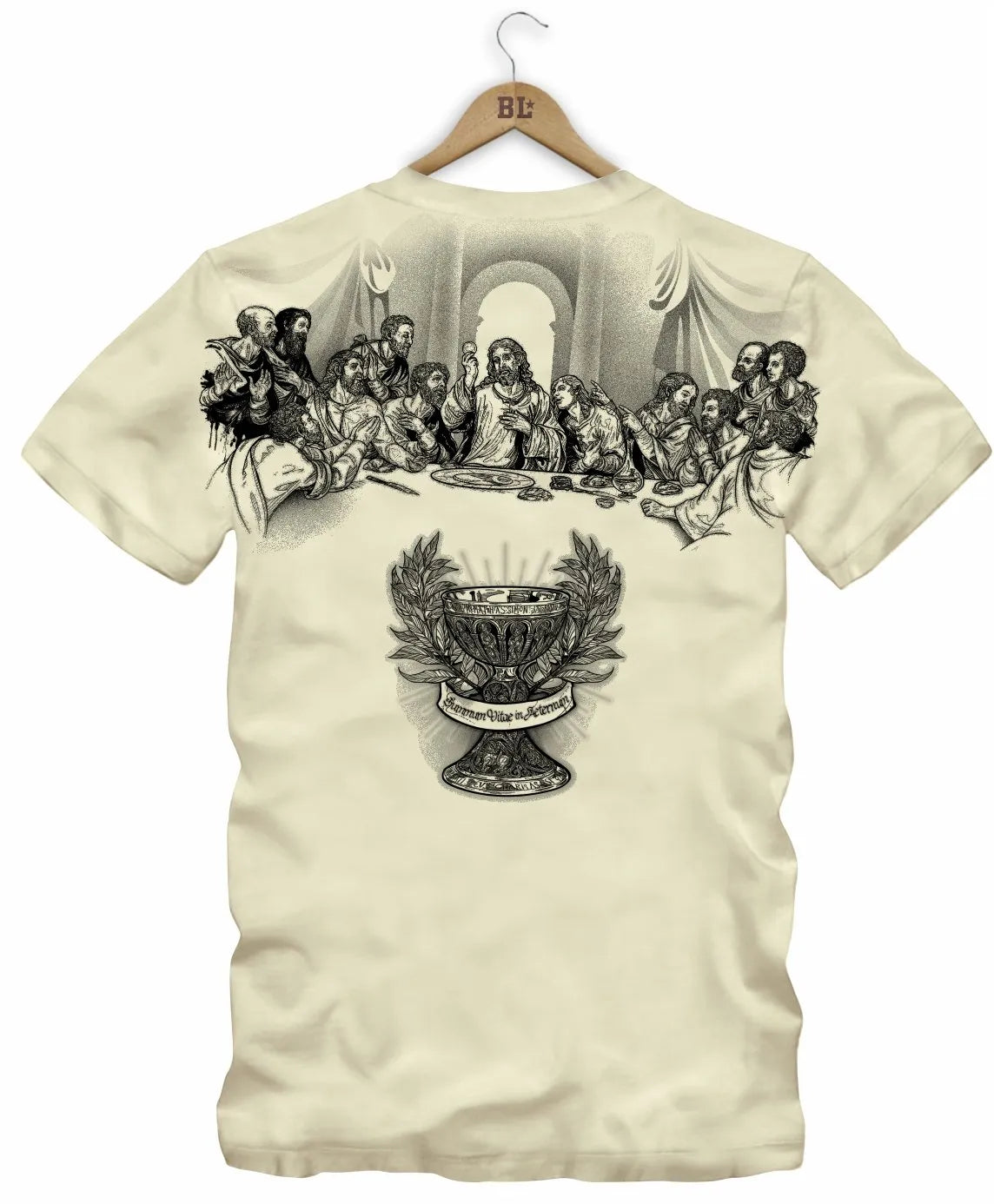 Camiseta Cálice Bl Faith Frente e Costas