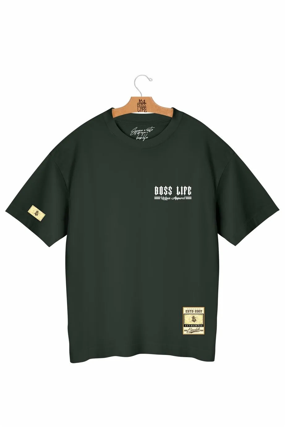 Camiseta Oversized Graffiti Apparel Frente e Costas