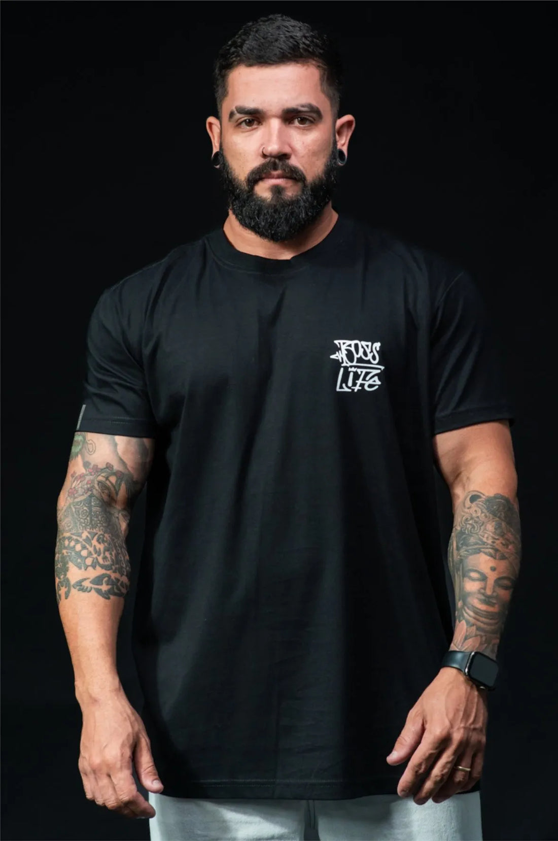 Camiseta Basic Lettering Graffiti