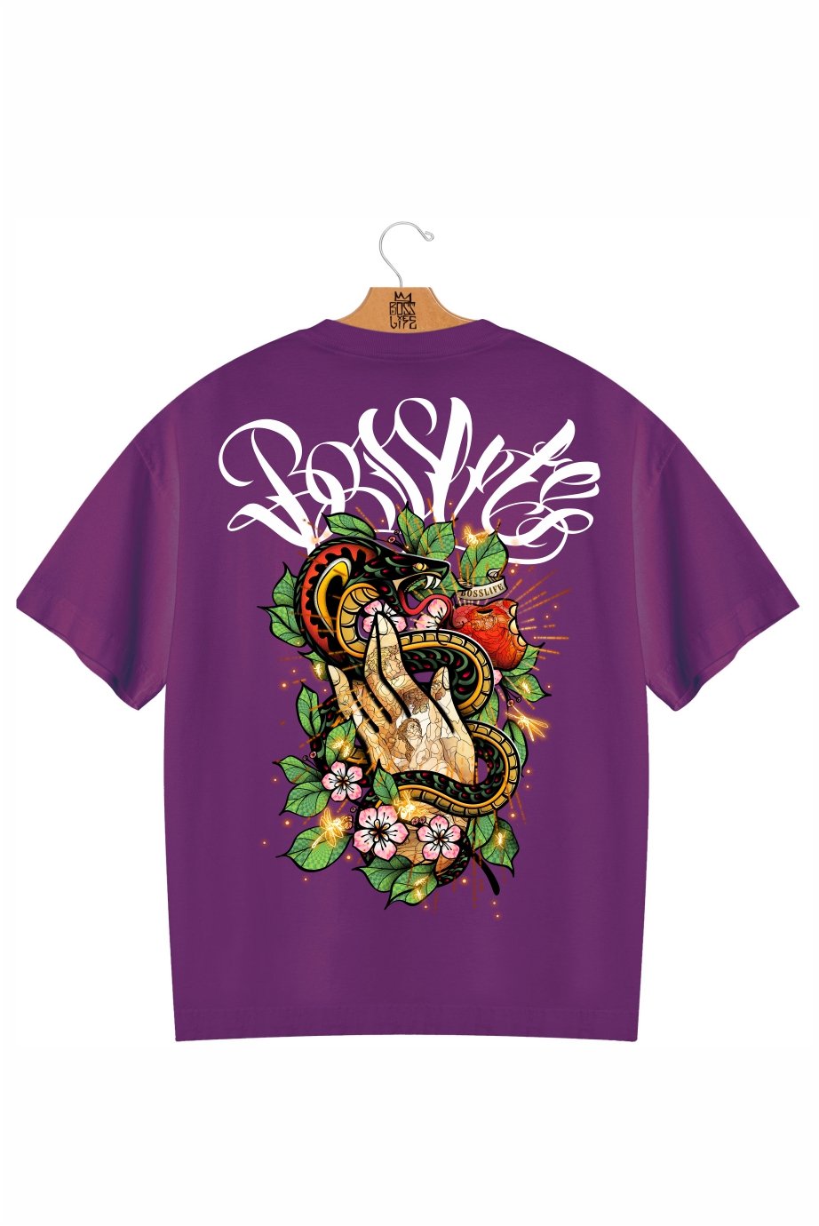 Camiseta Oversized The Fall Frente e Costas